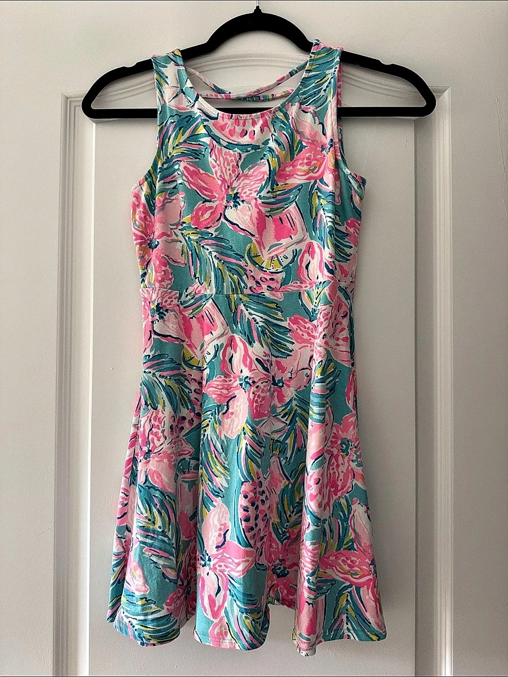 Lilly Pulitzer Floral Mini Dress Pink * GIRLS*Size 10